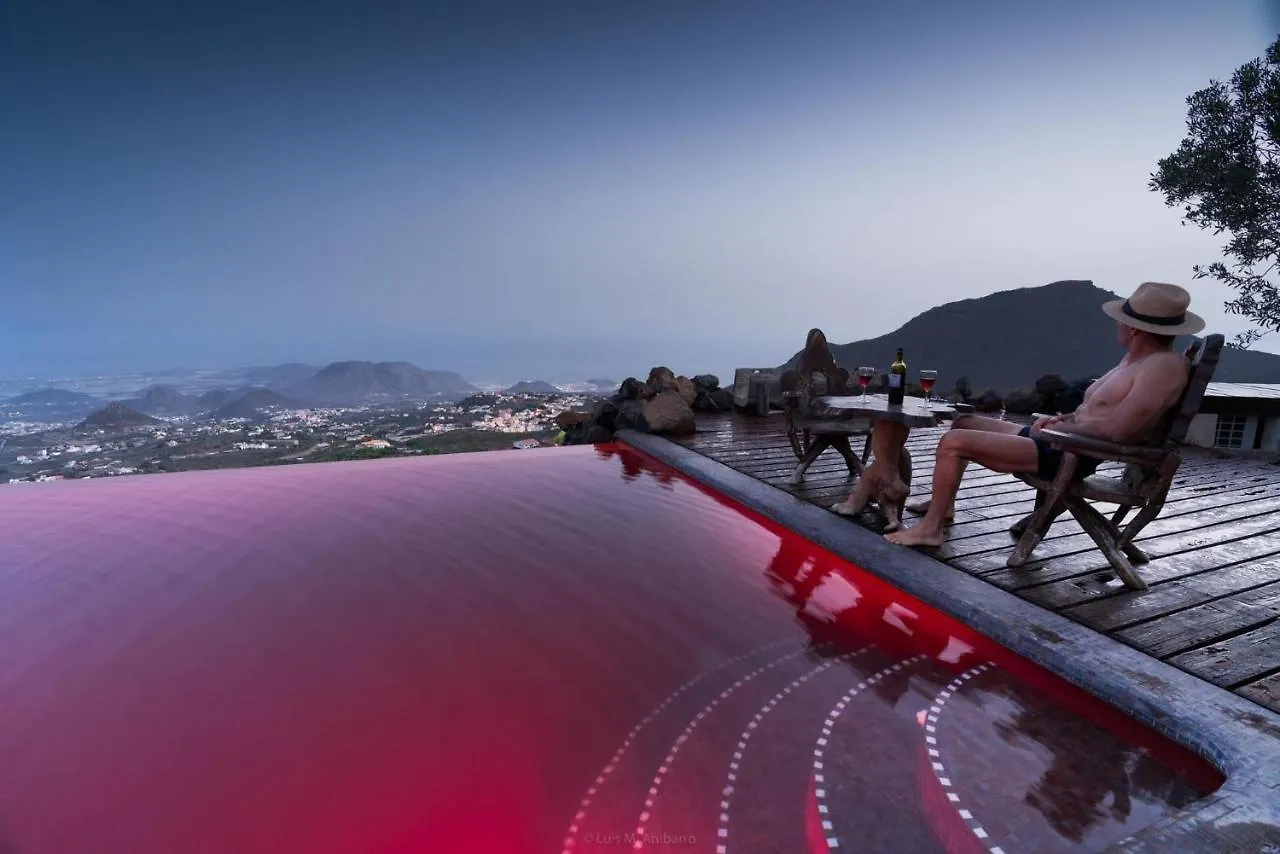 Historic Canarian House, Private Heated Infinity Pool, Bbq, Wifi + Panoramic Ocean Views Arona  Spain
